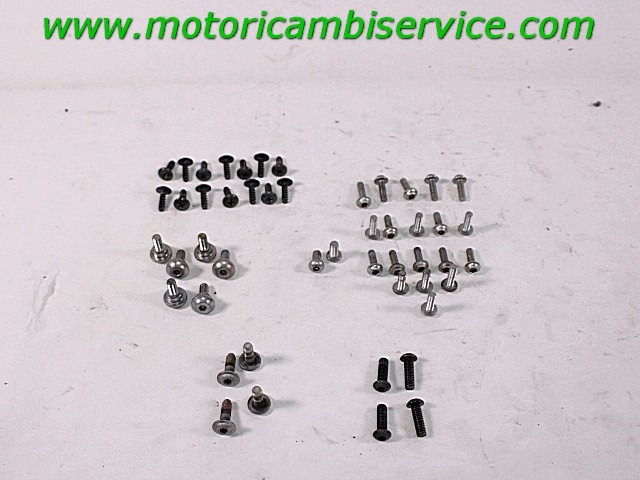 BULLONERIA CARENE KAWASAKI NINJA ZX-6R 2009 - 2016 FAIRING BOLTS