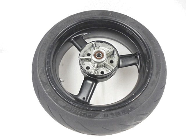 CERCHIO RUOTA POSTERIORE TRIUMPH SPRINT 955 RS 1999 - 2003 T2010345 REAR WHEEL CON DIFETTO