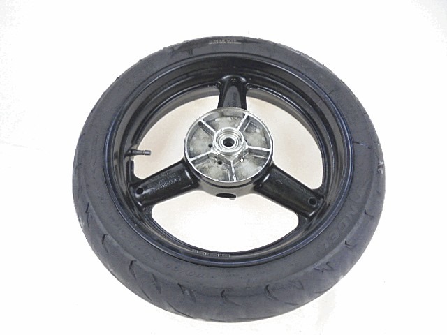 CERCHIO RUOTA POSTERIORE SUZUKI GSF 600 BANDIT 2000 - 2005 6411108F11019 REAR WHEEL CON DIFETTO