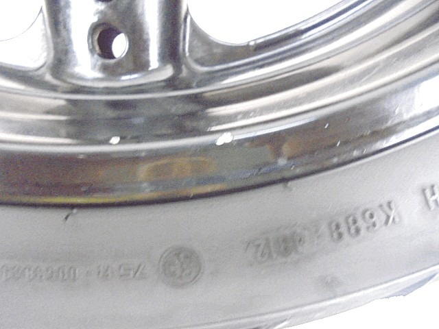 CERCHIO RUOTA POSTERIORE SUZUKI GSF 600 BANDIT 2000 - 2005 6411108F11019 REAR WHEEL CON DIFETTO