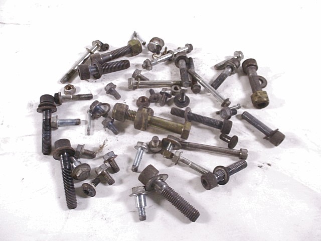 SET VITI BULLONI BLOCCO TELAIO PEUGEOUT SATELIS 250 PREMIUM ( 2006 - 2013 ) FRAME BOLTS SET