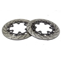 BMW R 850 R 34112310483 34112310484 COPPIA DISCHI FRENO ANTERIORI 259R 93 - 02 FRONT BRAKE DISCS