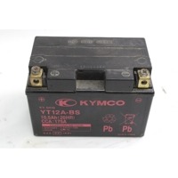 BATTERIA MOTO SCOOTER KYMCO YT12A-BS 12V 10.5AH 175CCA BATTERY