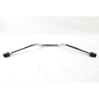 MANUBRIO MOTO CUSTOM 22 MM L. 73 CM HANDLEBAR LEGGERMENTE STORTO