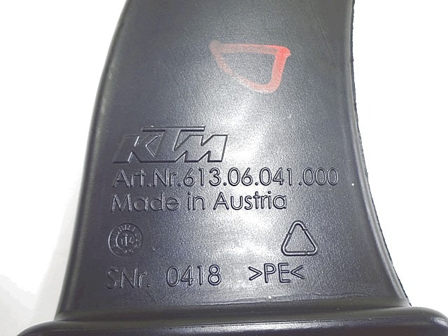 MANICOTTO ASPIRAZIONE FILTRO ARIA DESTRA KTM 1290 SUPER DUKE R ABS 2014 - 2016 61306041000 RIGHT AIR INTAKE SNORKEL
