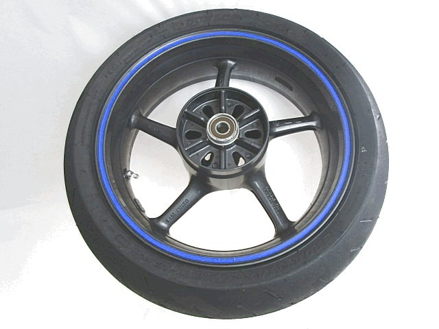 CERCHIO IN LEGA POSTERIORE 17 POLLICI TRIUMPH 675 STREET TRIPLE 2007 - 2012 T2010507 REAR WHEEL PNEUMATICO DA SOSTITUIRE