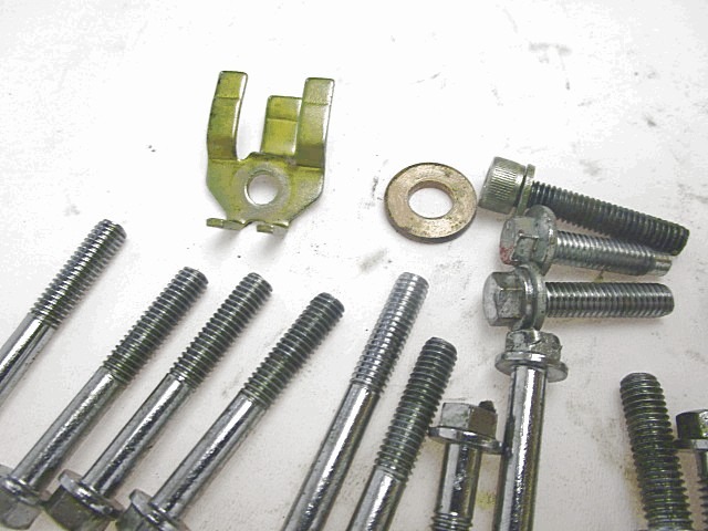 SET BULLONERIA VITI PERNI GENERICO MALAGUTI BLOG 160 BOLTS SCREWS AXLES SET