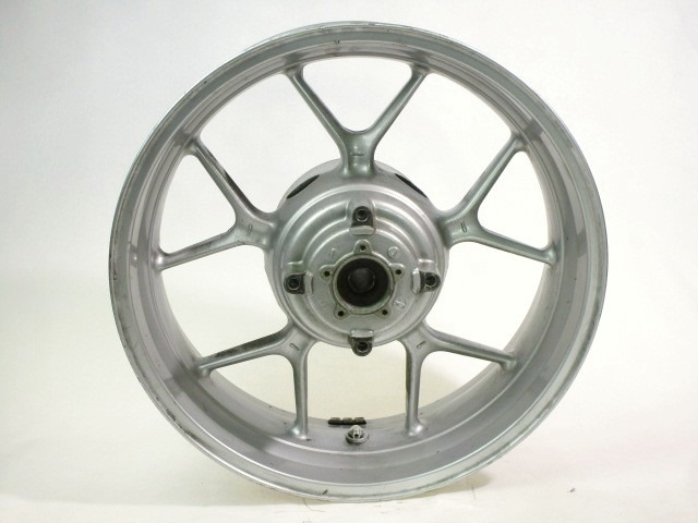 CERCHIO RUOTA POSTERIORE ARGENTO 17 X 5.5 TRIUMPH TIGER 1050 2006 - 2012 T2015260 REAR WHEEL