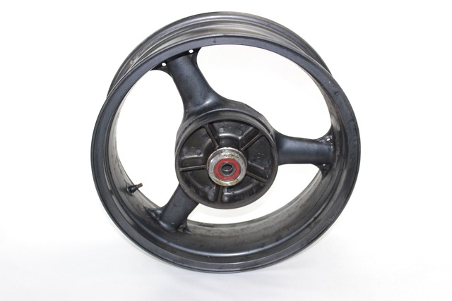 CERCHIO RUOTA POSTERIORE 17X5.0 KAWASAKI ZR 7S 750 2001 - 2004 410731589DH REAR WHEEL DA RIVERNICIARE VITI DISCO DA RIMUOVERE