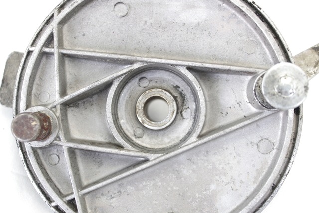 PIATTO MOZZO PORTARAGGI RUOTA POSTERIORE MOTO GUZZI BENELLI 125 - 250 2S REAR WHEEL HUB PLATE