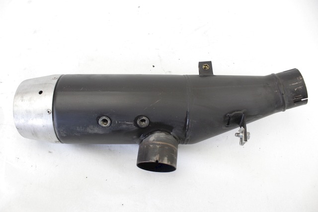 MARMITTA SILENZIATORE SCARICO DESTRA DUCATI HYPERMOTARD 796 2009 - 2012 57311052A RIGHT SILENCER CON GRAFFIO