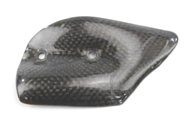 MV AGUSTA F4 750 S 800091680 COVER PROTEZIONE SCARICO CARBONIO 00 - 02 CARBON EXHAUST GUARD PICCOLA CREPA LEGGERI GRAFFI