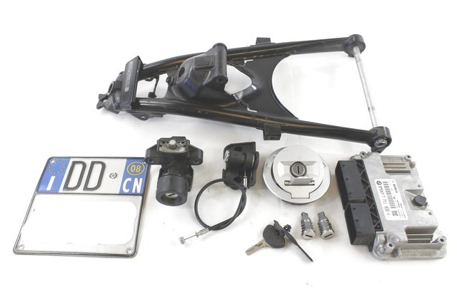 BMW R 1200 R 46517664357 13617711832 TELAIO CON DOCUMENTI E KIT CHIAVI ECU ACCENSIONE K27 05 - 10 FRAME WITH KEYS KIT