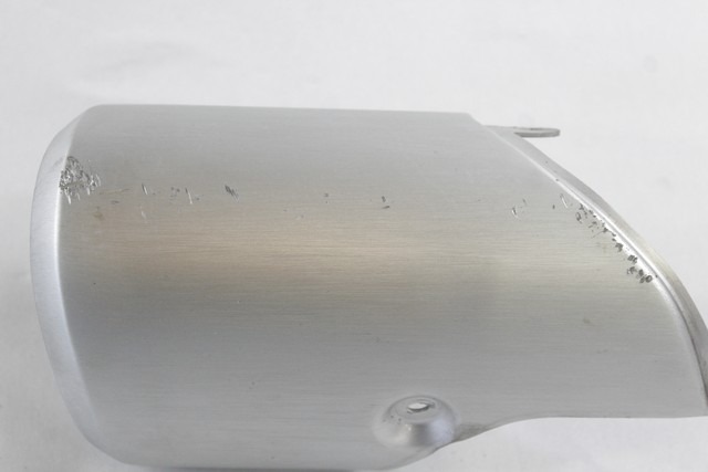 DUCATI MONSTER 797 4601E732AA COVER PARACALORE SILENZIATORE POSTERIORE 17 - 18 REAR SILENCER HEATGUARD CON GRAFFI