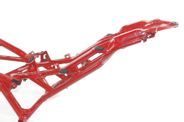 DUCATI MONSTER 797 47018031CA TELAIO CON DOCUMENTI 17 - 18 FRAME WITH DOCUMENTS DANNEGGIATO STORTO 