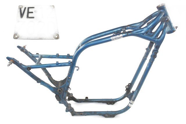 SUZUKI VS 600 INTRUDER 411013982233J TELAIO CON DOCUMENTI 95 - 97 FRAME WITH DOCUMENTS