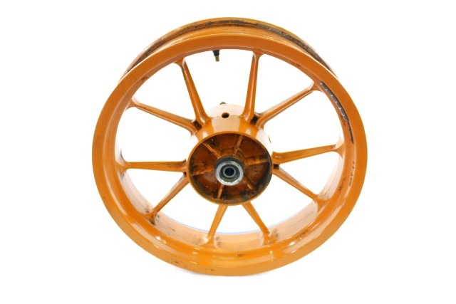 KTM 390 DUKE 9021000104404 CERCHIO RUOTA POSTERIORE 4.0X17 12 - 16 REAR WHEEL SEGNI DI USURA