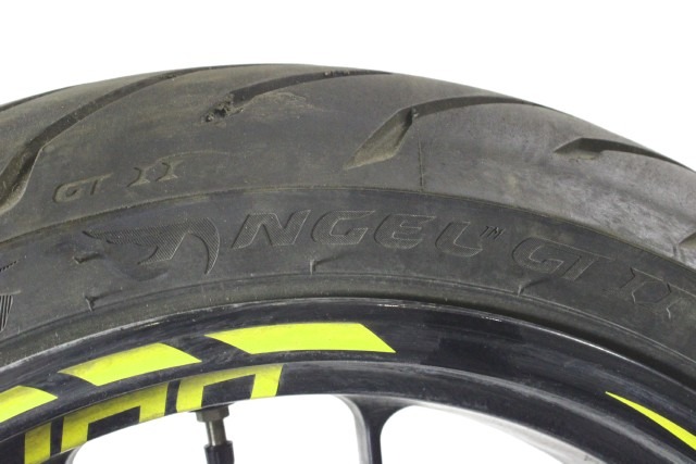 APRILIA DORSODURO 750 860694 CERCHIO RUOTA POSTERIORE 17X6.0 09 - 14 REAR WHEEL PICCOLI GRAFFI PNEUMATICO OK