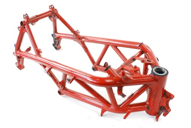 DUCATI 848 EVO CORSE 47011892BA TELAIO CON DOCUMENTI 11 - 13 FRAME WITH DOCUMENTS STORTO PIEGATO