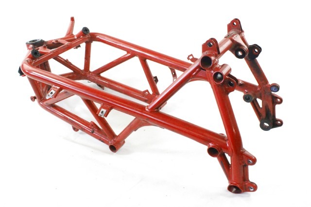 DUCATI 848 EVO CORSE 47011892BA TELAIO CON DOCUMENTI 11 - 13 FRAME WITH DOCUMENTS STORTO PIEGATO