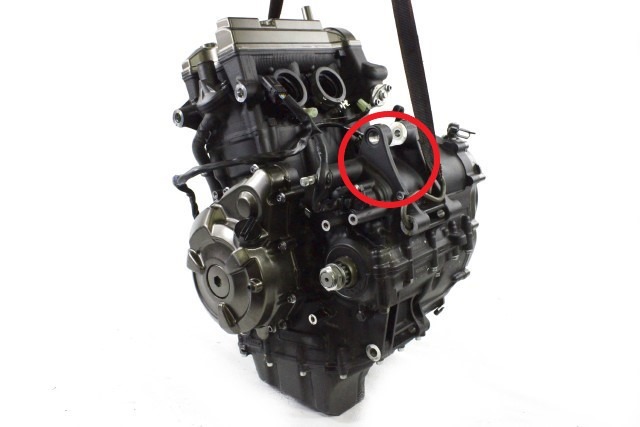 YAMAHA MT-07 M409E MOTORE KM 9.771 RM18 19 - 20 ENGINE SUPPORTO MOTORE DANNEGGIATO