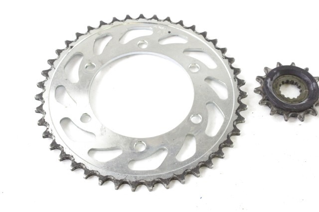 YAMAHA MT-03 1WDF544300 94568H3112 KIT CATENA CORONA PIGNONE KM 1.325 RH21 20 - 23 ENGINE SPROCKET CHAIN COVER 