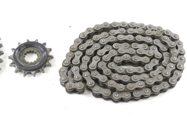 YAMAHA MT-03 1WDF544300 94568H3112 KIT CATENA CORONA PIGNONE KM 1.325 RH21 20 - 23 ENGINE SPROCKET CHAIN COVER 