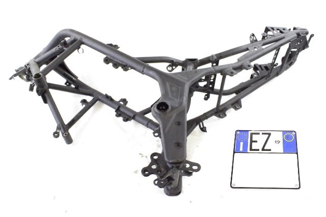 YAMAHA MT-03 B04F111001P1 TELAIO CON DOCUMENTI RH21 20 - 23 FRAME WITH DOCUMENTS 