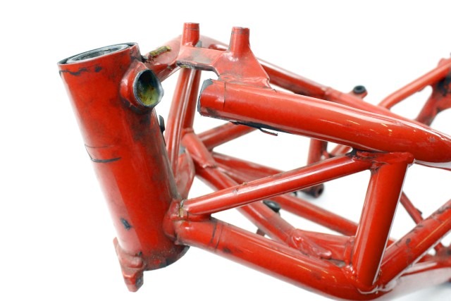 DUCATI MONSTER 695 47011862BA TELAIO CON DOCUMENTI 06 - 08 FRAME DANNEGGIATO