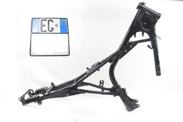 YAMAHA YBR 125 51DF11100033 TELAIO CON DOCUMENTI RE05 14 - 17 FRAME WITH DOCUMENTS