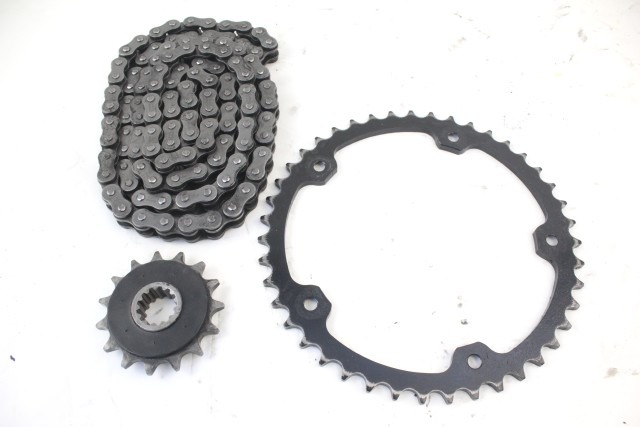 VOGE VALICO 525 DSX 2600102710001 2904202970001 KIT CATENA CORONA PIGNONE 21 -24 DRIVE CHAIN KIT