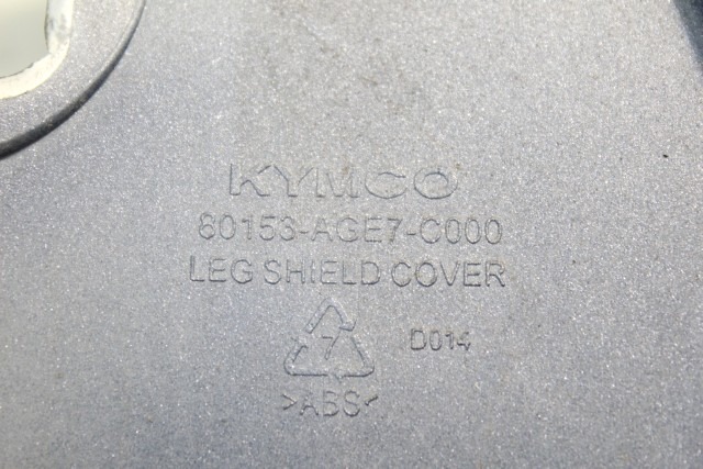 KYMCO X-TOWN 125 80153AGE7C000 COVER RETROSCUDO CT125 20 - 24 LEG SHIELD COVER ATTACCO ROTTO