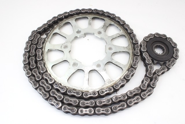 KAWASAKI Z 900 350230421 KIT CATENA CORONA E PIGNONE ZR900F 2022 SPROCKET CHAIN KIT 131440043 131440070 