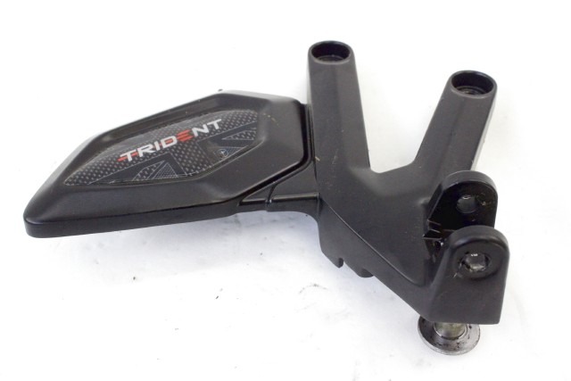 TRIUMPH TRIDENT 660 T2086847 STAFFA PEDANA ANTERIORE DESTRA 21 - 24 FRONT RIGHT FOOTREST HOLDER