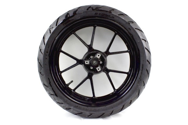 SUZUKI GSX S 125 6411123K10QP2 CERCHIO RUOTA POSTERIORE 17X3.50 WDL0 22 - 24 REAR WHEEL 