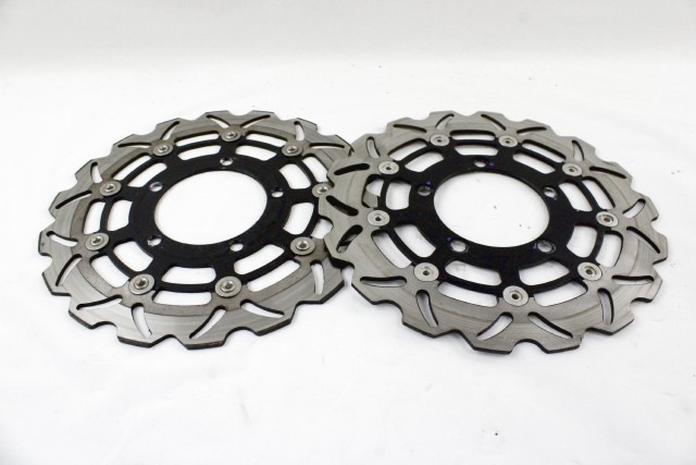 WOTTAN GP2 125 COPPIA DISCHI FRENO ANTERIORI TR125 20 - 24 FRONT BRAKE DISCS