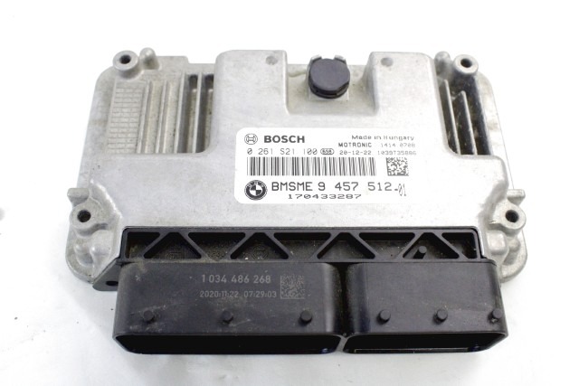 BMW C 400 X 9457512 51258102181 KIT CHIAVE ECU ACCENSIONE KEYLESS K09 18 - 24 KEY ECU KIT 