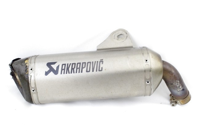 BMW C 600 SPORT 77118544341 MARMITTA SILENZIATORE AKRAPOVIC K18 11 - 15 SILENCER MUFFLER FONDELLO DANNEGGIATO 77118528402