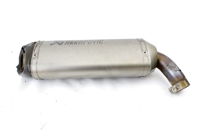 BMW C 600 SPORT 77118544341 MARMITTA SILENZIATORE AKRAPOVIC K18 11 - 15 SILENCER MUFFLER FONDELLO DANNEGGIATO 77118528402