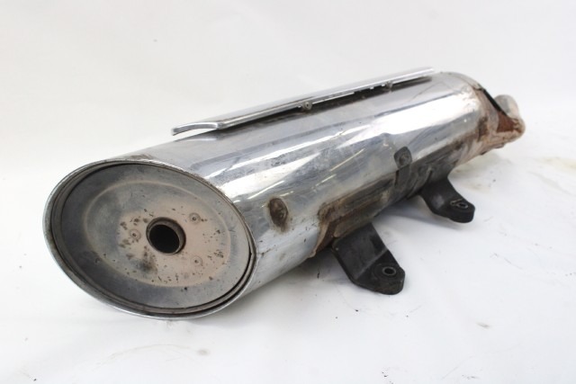 SUZUKI BURGMAN AN 400 1430515F12 MARMITTA SILENZIATORE SCARICO 99 - 00 MUFFLER CON GRAFFI SEGNI DI USURA