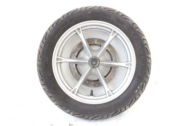 SUZUKI BURGMAN UH 125 5414007E11E91 CERCHIO RUOTA ANTERIORE 13X2.50 06 - 12 FRONT WHEEL PNEUAMTICO DA SOSTITUIRE