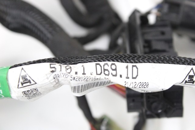 DUCATI PANIGALE V2 5101D691D CABLAGGIO IMPIANTO ELETTRICO 20 - 24 MAIN WIRING HARNESS CONNETTORI DANNEGGIATI 