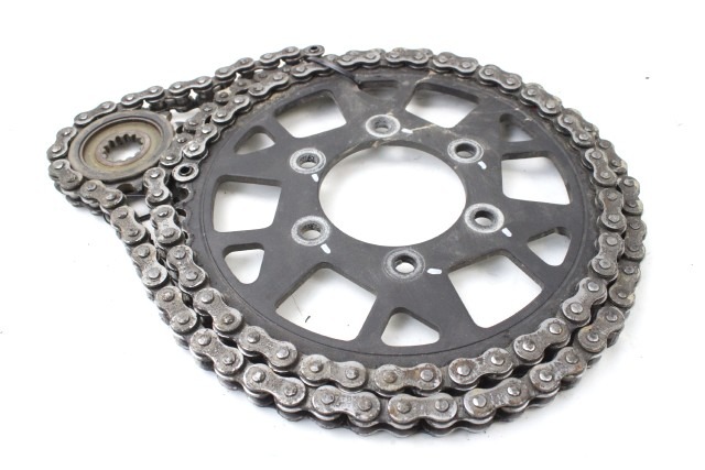 CFMOTO 700 CL-X SPORT 6GUV-110004-6000 KIT CATENA CORONA E PIGNONE 22 - 24 SPROCKET CHAIN KIT