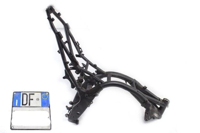 KAWASAKI Z 1000 32160026318R TELAIO CON DOCUMENTI 07 - 09 FRAME WITH DOCUMENTS LEGGERMENTE PIEGATO