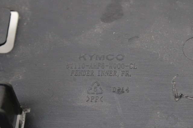 KYMCO SUPER 8 50 R 51110AHF8M000CL PARAFANGO ANTERIORE INTERNO 22 - 25 INNER FRONT MUDGUARD