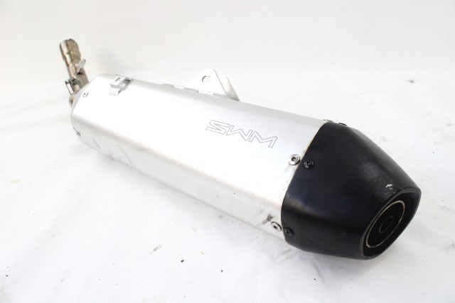 SWM SM 125 R 10000504 MARMITTA SILENZIATORE SCARICO 22 - 24 MUFFLER