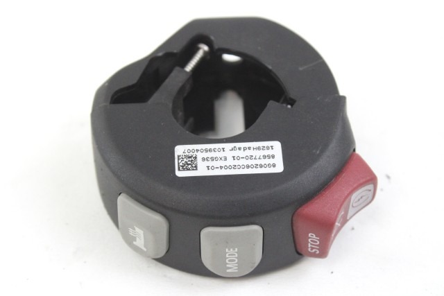 BMW F 700 GS 61318567720 DEVIOLUCI COMMUTATORE DESTRA (MAN RISC) K70 14 - 17 RIGHT HANDLEBAR SWITCH 61318546186 61318522164