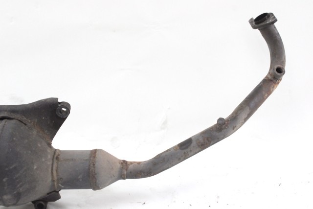 PEUGEOT TWEET 125 804845 MARMITTA SILENZIATORE SCARICO 21 - 25 MUFFLER SUPPORTI PARACALORE PIEGATI