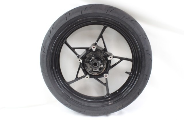 KAWASAKI NINJA 650 410730702QT CERCHIO RUOTA ANTERIORE 17X3.50 EX650KA2 17 - 19 FRONT WHEEL CON AMMACCATURA