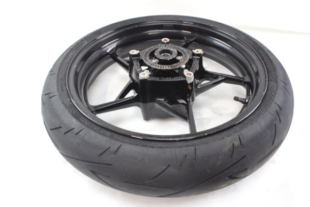 KAWASAKI NINJA 650 410730702QT CERCHIO RUOTA ANTERIORE 17X3.50 EX650KA2 17 - 19 FRONT WHEEL CON AMMACCATURA